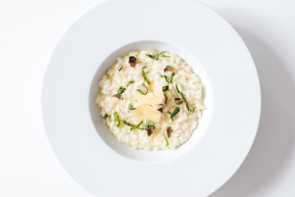 Risotto Cremoso de Champiñones