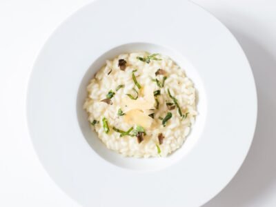 Risotto Cremoso de Champiñones